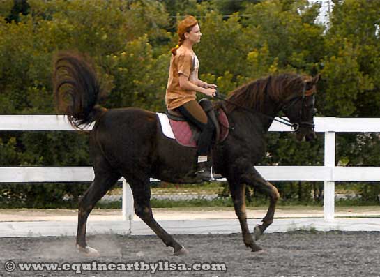 Lisa riding 3